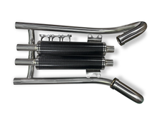 Load image into Gallery viewer, Kawasaki MEGURO K3 2021-2026 LCIPARTS Carbon Classic Full Exhaust System