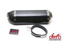 Load image into Gallery viewer, Universal Full Carbon silencer 51mm (ldex-us006) - DANMOTO EXHAUSTS