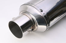 Load image into Gallery viewer, Universal Stainless silencer 60.5mm Quiet Version (ldex-us003) - DANMOTO EXHAUSTS