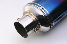 Load image into Gallery viewer, Universal titanium shell stainless body silencer 60.5mm (ldex-us002) - DANMOTO EXHAUSTS