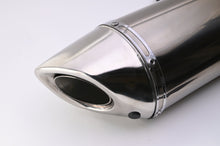 Load image into Gallery viewer, Universal titanium shell stainless body silencer 60.5mm (ldex-us002) - DANMOTO EXHAUSTS