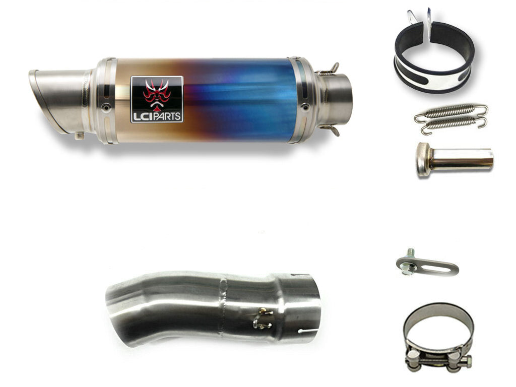 BMW R1250R R1250RS 2019-2024 LCIPARTS SHORT TITANIUM SLIP-ON