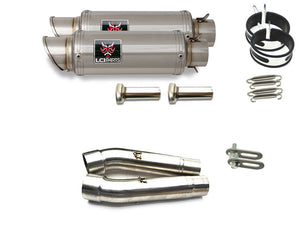 Ducati SS900 SS1000DS SS800 1998-2006 LCIショートステンレススリップオンマフラー