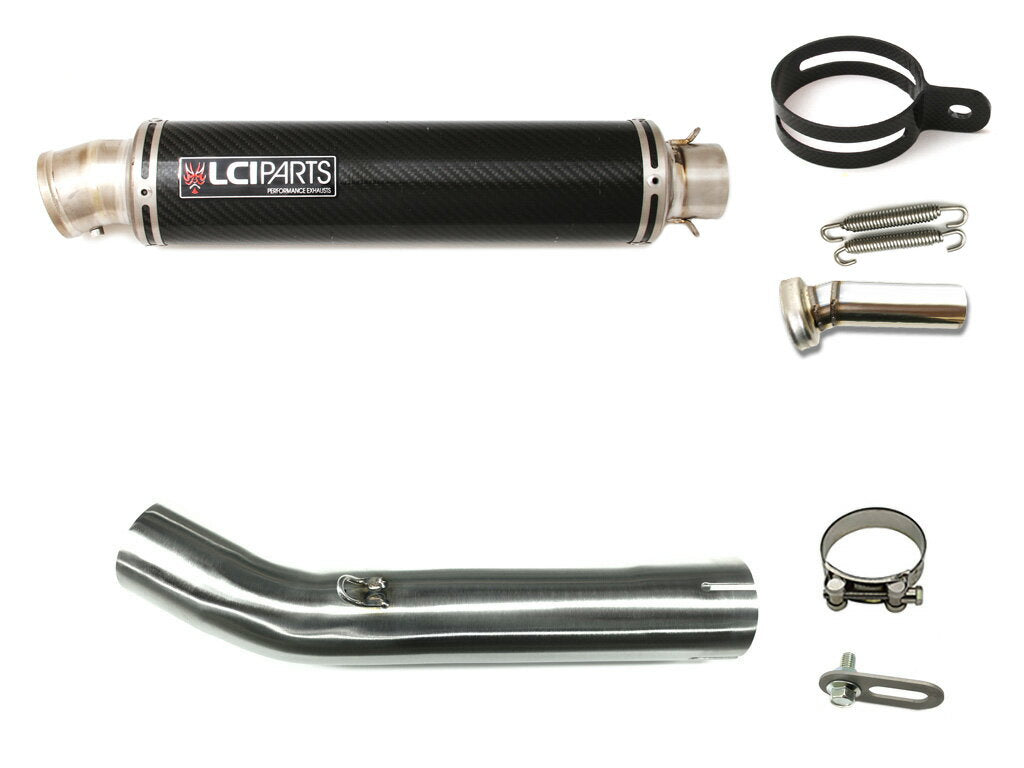 HONDA CB1300SF 2014-2020 LCIPARTS ラウンドチタンカーボンスリップオンマフラー