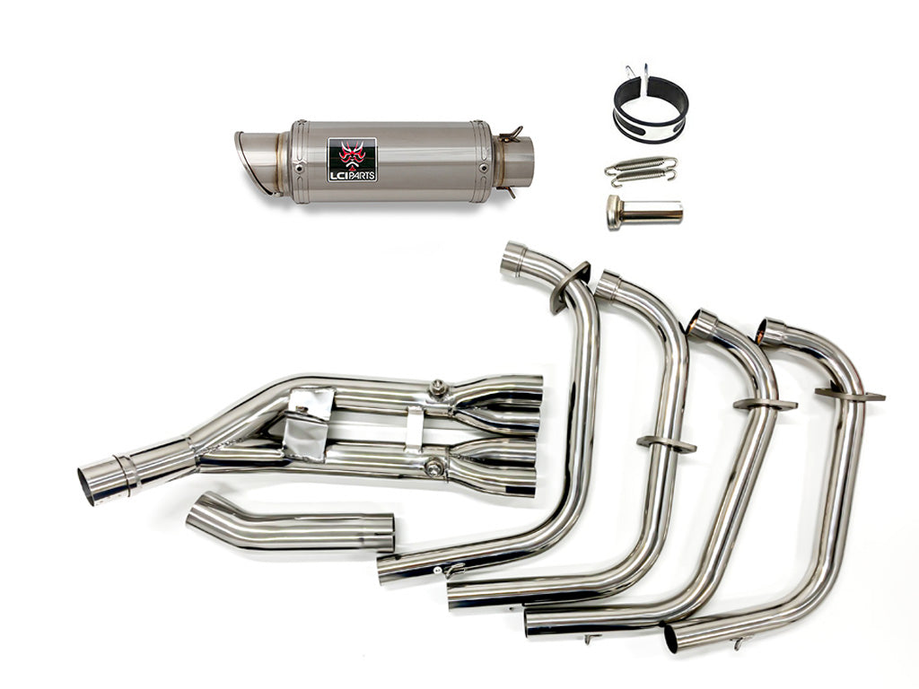 LCIPARTS ショートステンレスフルエキゾーストマフラー HONDA CB400SF CB400SB NC42 2018-2022