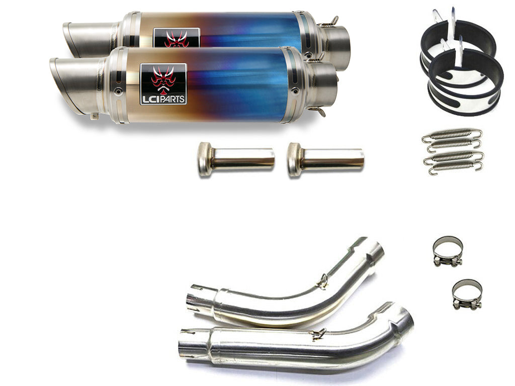 HONDA VTR1000F Firestorm SC36 1997-2003 LCIPARTS SHORT TITANIUM 