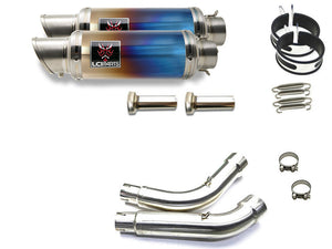 HONDA VTR1000SP2 RVT1000R RC51 SP2  LCIショートチタンスリップオンマフラー