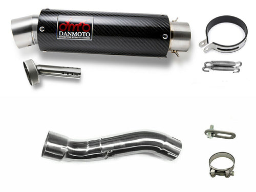 HONDA  XL750 TRANSALP DANMOTO カーボン スリップオンマフラー