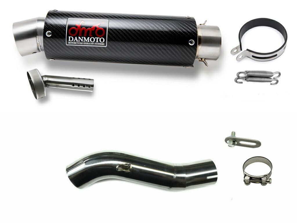 HONDA CB400F 400X 2013-2015  DANMOTO カーボン スリップオンマフラー