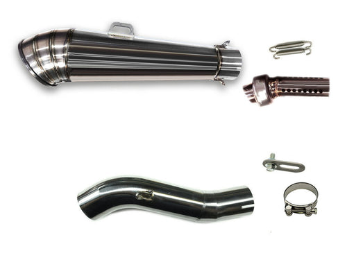 HONDA CBR400R 2013-2015  LCIPARTS GPステンレススリップオンマフラー