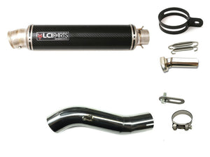 HONDA CBR400R 2016-2018   LCIPARTS ラウンドチタンカーボンスリップオンマフラー