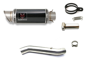 HONDA CBR600F4i 2001-2006 PC35 LCIショートカーボンスリップオンマフラー