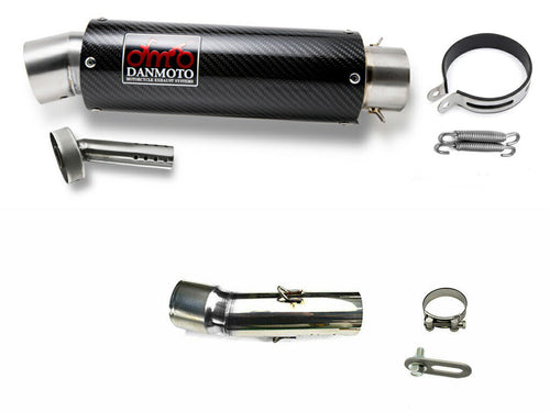 Kawasaki Z400 2019-2024 DANMOTO カーボン スリップオンマフラー