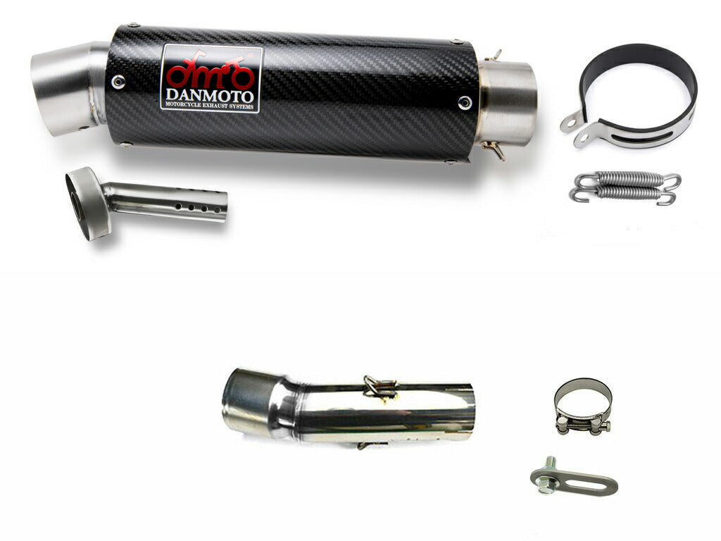 Kawasaki Z400 2019-2024 DANMOTO カーボン スリップオンマフラー