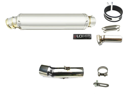 Kawasaki Z400 2019-2024 LCIPARTS ラウンドステンレススリップオンマフラー