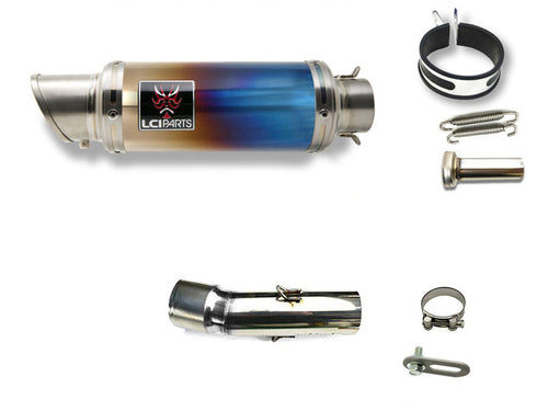 Kawasaki Z400 2019-2024 LCIPARTS ショートチタン スリップオン マフラー