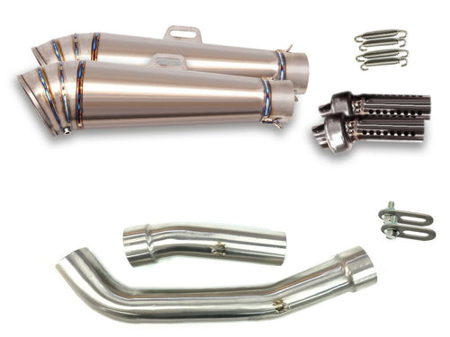 Kawasaki Z1000 2007-2009 LCIPARTS GPチタンスリチE E½Eオンマフラー