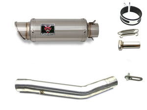 Kawasaki Z750 2007-2012 LCIショートステンレススリップオンマフラー