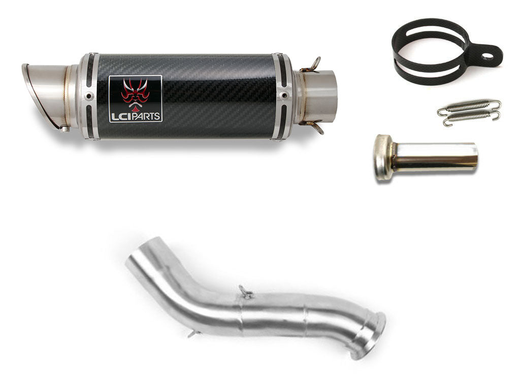 ハスクバーナ  Husqvarna Norden 901 LCIPARTS ショートカーボン スリップオン マフラー