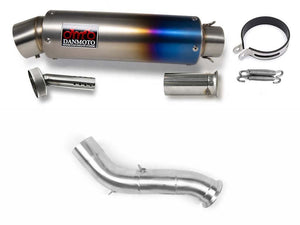 KTM 890 ADVENTURE 2021-2024 TITANIUM GP Slip-on muffler - DANMOTO EXHAUSTS