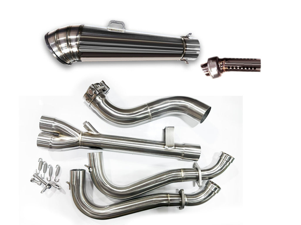 Suzuki GSX-8S 2023-2025 GSX-8R 2024-2025 LCIPARTS GP STAINLESS EXHAUST SYSTEMS