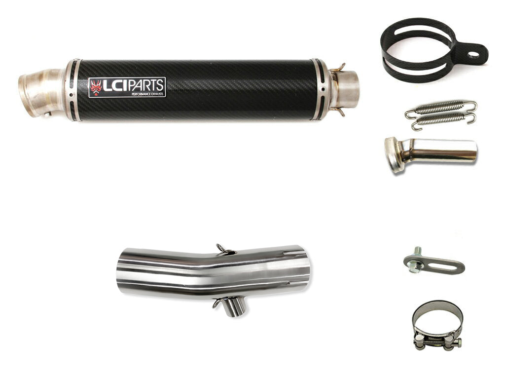 HONDA NT1100 2022-2024 (8BL-SC84) LCIPARTS ラウンドチタンカーボン スリップオン マフラー