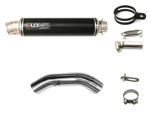 ハスクバーナ  Husqvarna　SVARTPILEN 250 401 2020-2023 LCIPARTS ラウンドチタンカーボン スリップオン マフラー