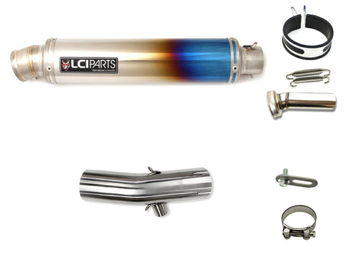 HONDA HAWK 11 ホーク11 2022-2024 (8BL-SC85) LCIPARTS ラウンドフルチタン スリップオン マフラー