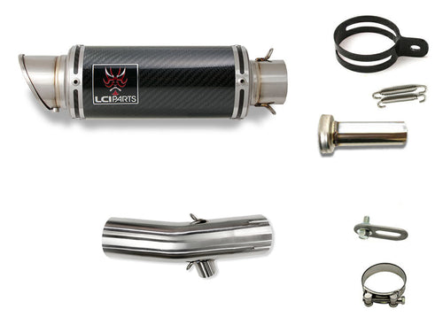 HONDA HAWK 11 ホーク11 2022-2024 (8BL-SC85) LCIPARTS ショートカーボン スリップオン マフラー