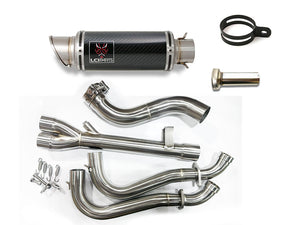 Suzuki GSX-8S 2023-2025 GSX-8R 2024-2025 LCIPARTS SHORT CARBON EXHAUST SYSTEMS
