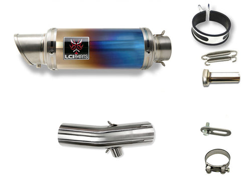 HONDA HAWK 11 ホーク11 2022-2024 (8BL-SC85) LCIPARTS ショートチタン スリップオン マフラー