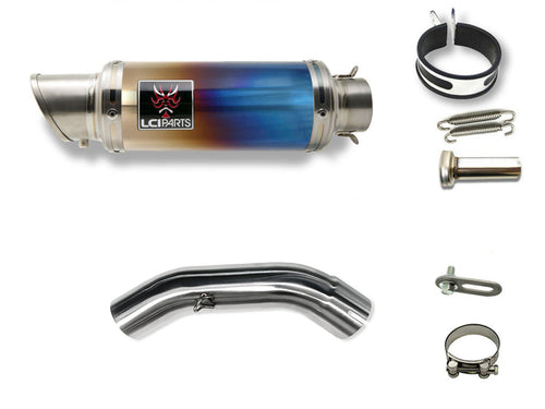 ハスクバーナ  Husqvarna　SVARTPILEN 250 401 2020-2023 LCIPARTS ショートチタン スリップオン マフラー