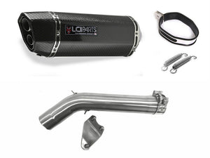 BMW F750GS F850GS 2019-2023 LCIPARTS ツインエンド　カーボン スリップオンマフラー