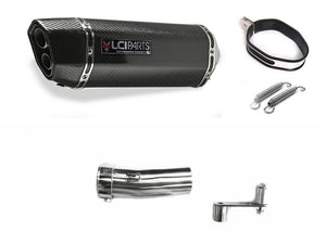 HONDA CRF1000L AFRICA TWIN 2016-2023 SD04 LCIPARTS ツインエンド　カーボン スリップオンマフラー