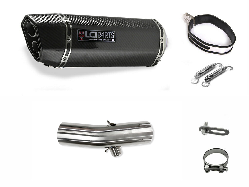 HONDA NT1100 2022-2024 (8BL-SC84) LCIPARTS ツインエンド カーボン スリップオン マフラー