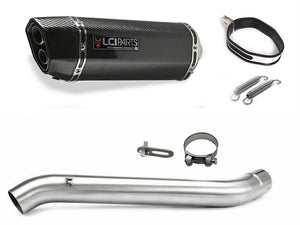 Suzuki GSX-R1000 K7K8 2007-2008 4in1 LCIPARTS ツインエンド　カーボン スリップオンマフラー