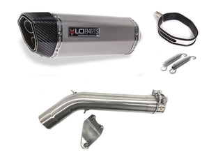 BMW F750GS F850GS 2019-2023 LCIPARTS ツインエンド　ステンレス スリップオンマフラー
