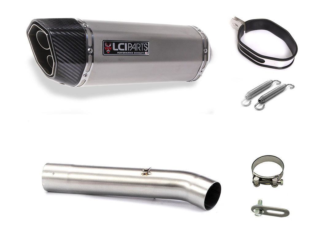 HONDA CB1300SF CB1300SB SC54 2003-2007 LCIPARTS ツインエンド　ステンレス スリップオンマフラー