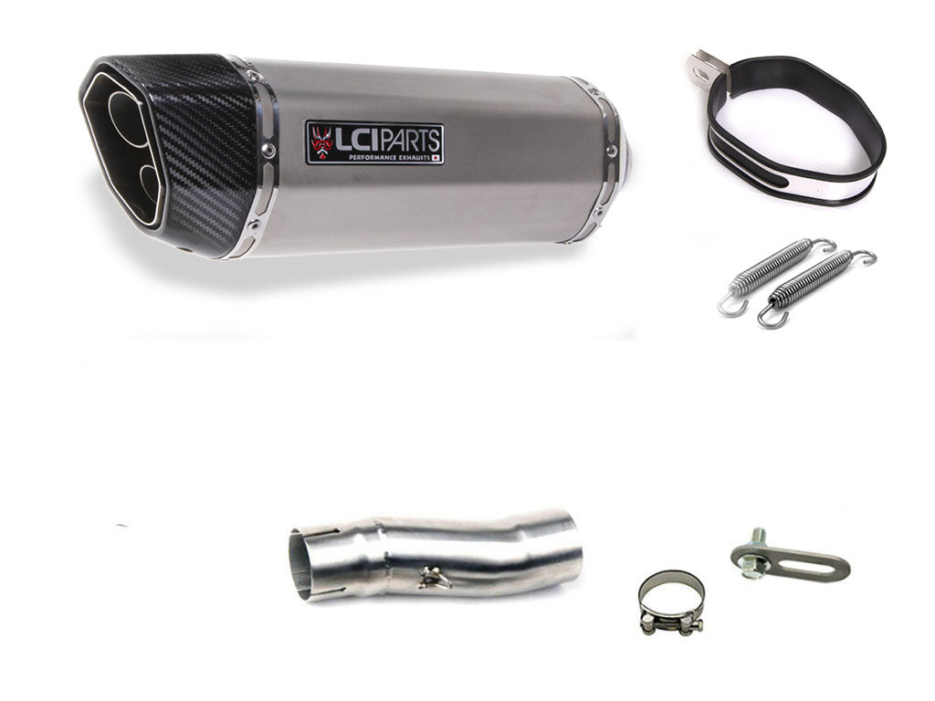 HONDA Integra700 750 2012-2016 RC62 RC71 LCIPARTS ツインエンド　ステンレス スリップオンマフラー
