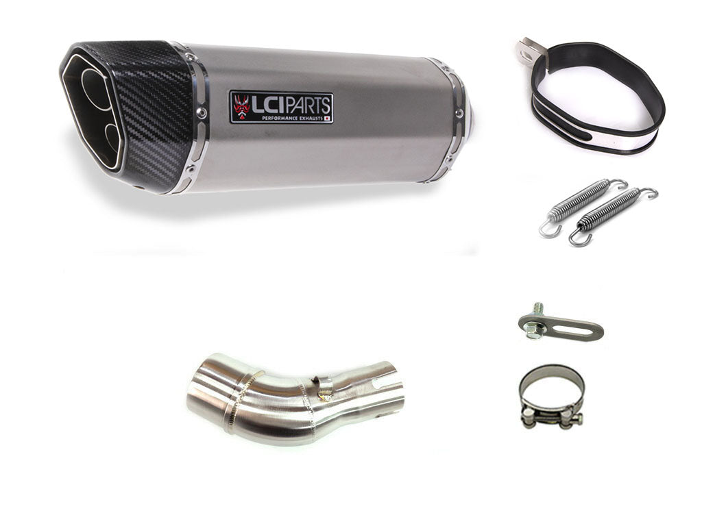 Kawasaki NINJA250SL NINJA250SL Z250SL 2015-2017  LCIPARTS ツインエンド　ステンレス スリップオンマフラー