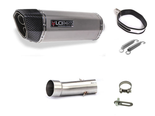 Kawasaki Z400 2019-2024 LCIPARTS ツインエンド　ステンレス スリップオンマフラー