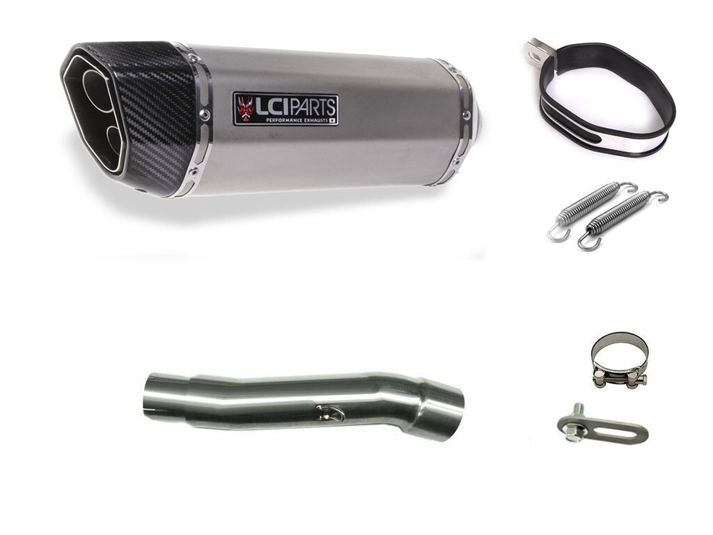 セロー250 ダンモトマフラー Yamaha SERROW250 2018-2021 DANMOTO CARBON SLIP-ON MUFFLER