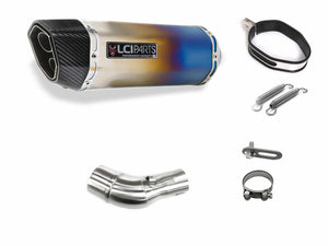 Kawasaki NINJA250SL NINJA250SL Z250SL 2015-2017  LCIPARTS ツインエンド　チタン スリップオンマフラー