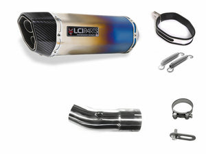 Suzuki GSX-R1000 L2L6 2012-2016 LCIPARTS ツインエンド　チタン スリップオンマフラー