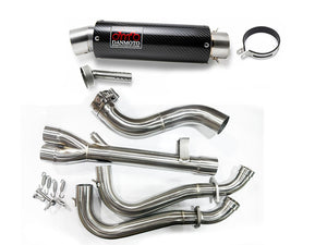 Suzuki GSX-8S 2023-2025 GSX-8R 2024-2025 DANMOTO CARBON EXHAUST SYSTEMS