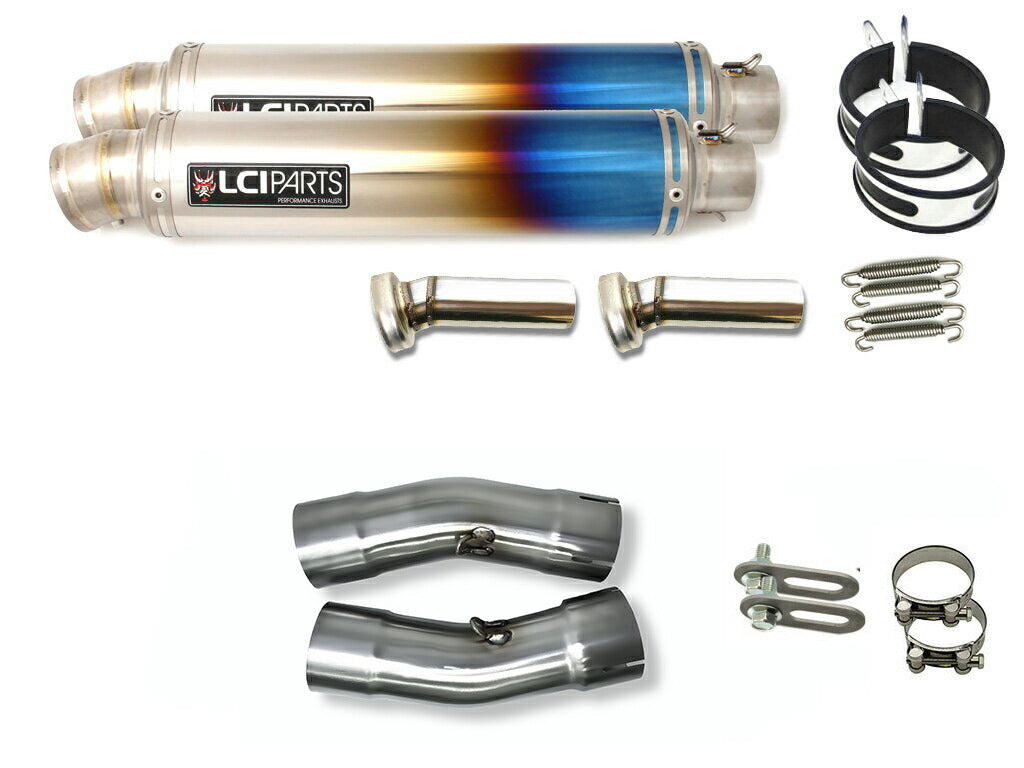 Suzuki HAYABUSA 2021-2025 (8BL-EJ11A) LCIPARTS ROUND TITANIUM SLIP 