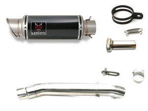 Suzuki GSX400 Impulse (GK79A) 1994-2003 LCIショートカーボンスリップオンマフラー