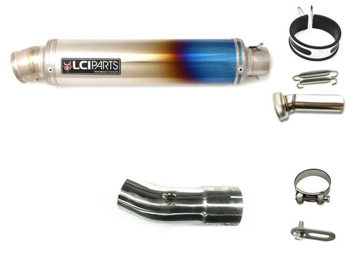 Suzuki GSX-R1000 L2L6 2012-2016 LCIPARTS ラウンドフルチタンスリップオンマフラー