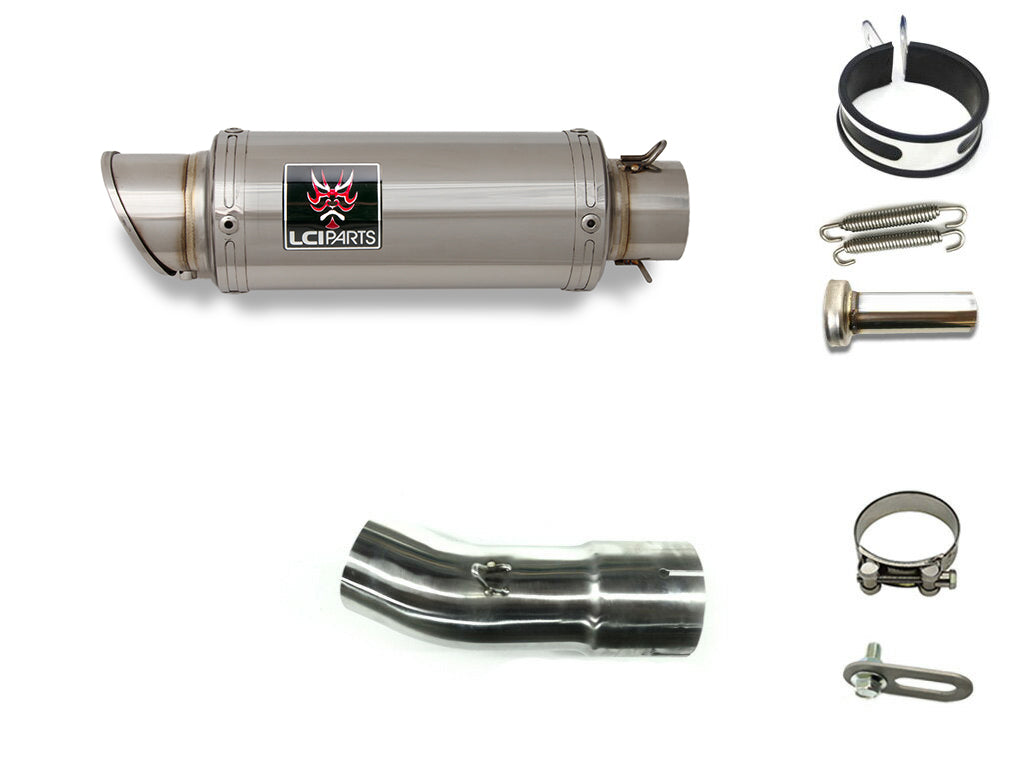 Suzuki GSX-S1000 GSX-S1000F 2015-2021 LCIPARTS ショートステンレス スリップオン マフラー