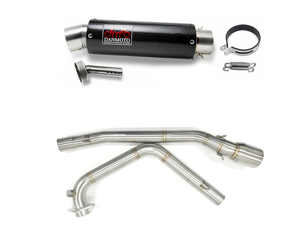 DANMOTO カーボン フルエキゾーストマフラーSuzuki NINJA ZX-25R / ZX-25R SE 2020-2023